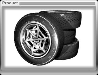 Web Rims with Tire: Rendering