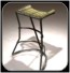 Steel Stool Rendering