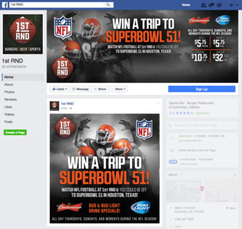 1st RND - NFL 2016 Promo Facebook Graphics