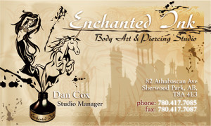 Enchanted Ink Business Card