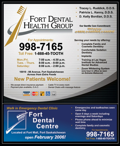 Fort Dental Health Group Yellow Page Ad