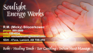 Soulight Energy Works - Business Card