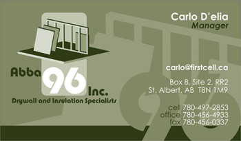 Abba 96 Business Card