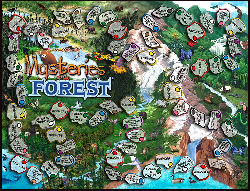Mysteries of the Forest Game Board