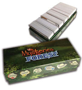 Mysteries of the Forest Trivia Board Game - Trivia Card Box