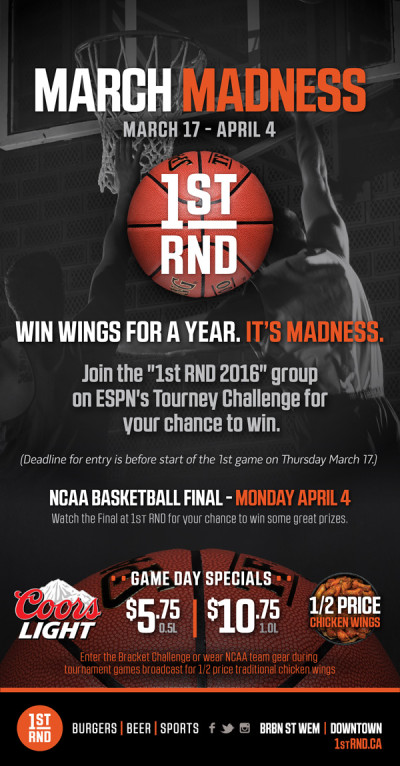 1st RND March Madness 2016 MailChimp Email 600px