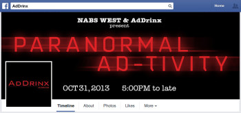 Paranormal Ad-tivity - Facebook Profile Cover